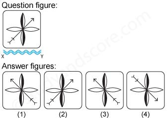 Non verbal reasoning, water images practice questions with detailed solutions, water images question and answers with explanations, Non-verbal series, water images tips and tricks, practice tests for competitive exams, Free water images practice questions